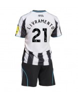 Newcastle United Tino Livramento #21 Domácí dres pro děti 2025-26 Krátký Rukáv (+ trenýrky)